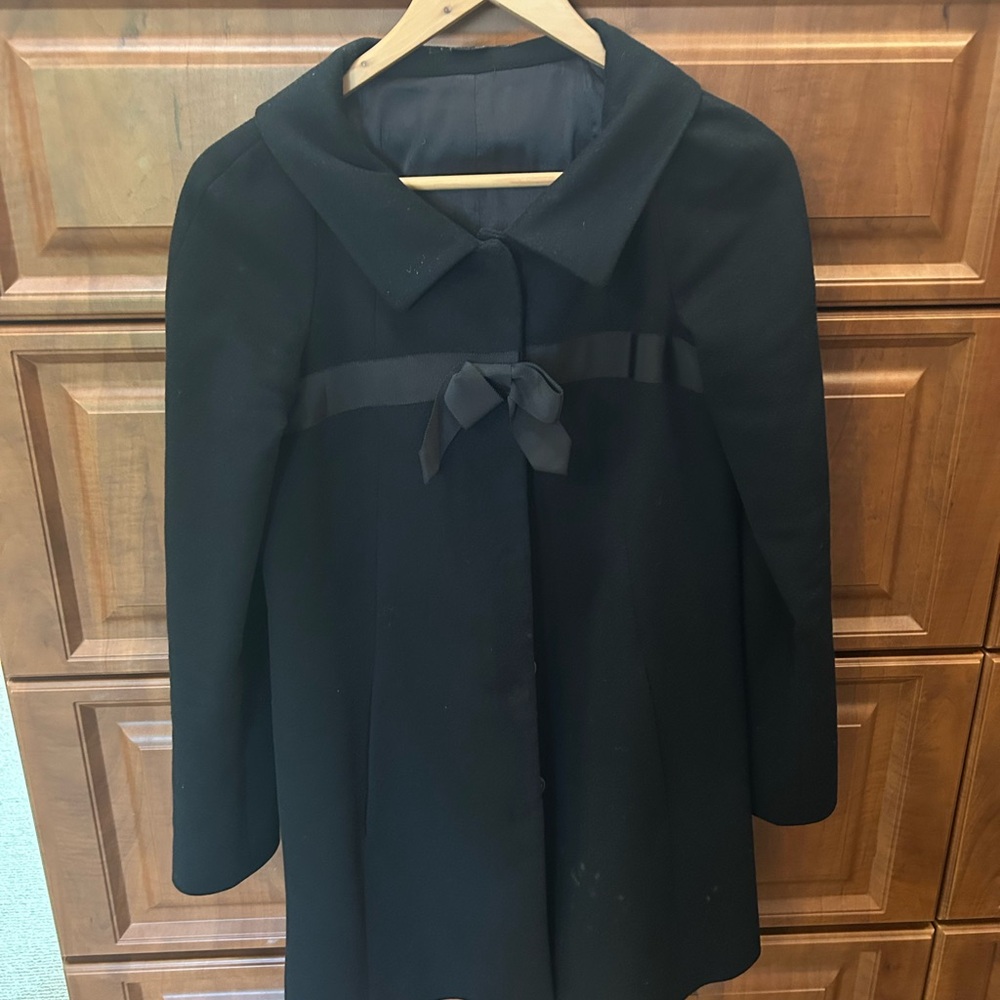 Theory Black Women's Cape Coat